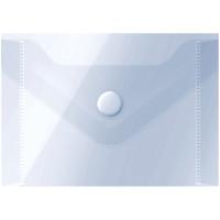 OfficeSpace Папка-конверт на кнопке "OfficeSpace", А7, 150 мкм, прозрачная