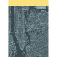 Канц-Эксмо Книга для записей "Карта города", А4, 100 листов, клетка