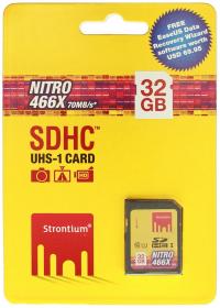 Strontium SDHC 32Gb Сlass10 UHS-I Nitro 466x (SRN32GSDU1)