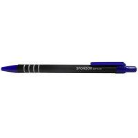 Sponsor Ручка автоматическая шариковая "Sponsor", 0.7 мм, прорезиненный корпус, синяя
