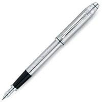 Cross Перьевая ручка "Townsend", цвет - серебристый