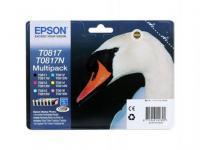 Epson Картридж Original T11174A10 (T0817) комплект для T50/T59/R270/R390/RX590 (6 цветов)