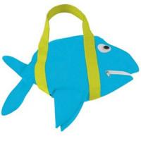 Новый Диск Непромокаемая сумка "Рыба" (синяя)