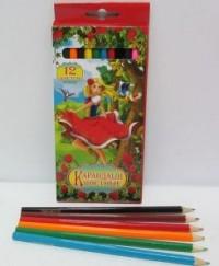 Beifa Набор цветных карандашей "Сказка", 12 штук