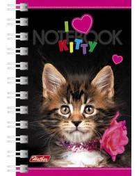 Хатбер-пресс Записная книжка "I love kitty", А7, 40 листов
