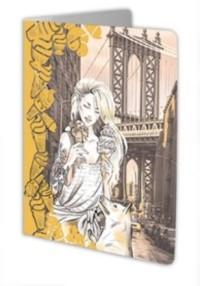 MILAND Обложка на паспорт "Art Print New York" (slim)