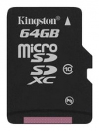 Kingston Micro SecureDigital 64Gb  SDXC class 10 (SDCX10/64GBSP)