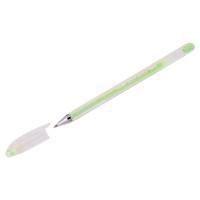 Crown Ручка гелевая "Hi-Jell Pastel", зеленая, 0,8 мм