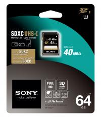 Sony sdxc 64gb class 10/uhs-1. 40мб/с (sf64uyt)