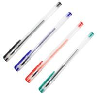 ATTACHE Ручки гелевые "Omega", 0,5 мм, 4 цвета
