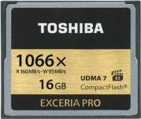 Toshiba CompactFlash 16Gb EXCERIA PRO 1066x