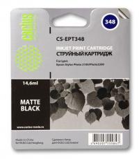 Cactus Картридж струйный CS-EPT348 черный матовый (14.6мл)