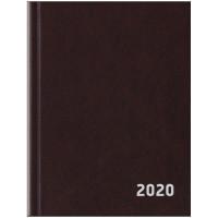 OfficeSpace Ежедневник на 2020 год "OfficeSpace", А6, 168 листов, коричневый