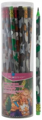 Silwerhof Карандаш чернографитный "Эдельнор - страна эльфов", с ластиком, НВ, пластиковый