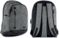 Феникс + Рюкзак из искусственной кожи, серый, 46х31х15 см