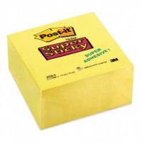 3M Бумага для заметок с липким слоем "Supersticky", 76x76 мм, неоновый желтый, 350 листов