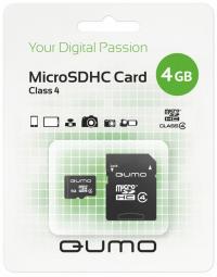 QUMO microSD 4Gb Class 4