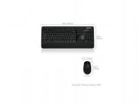 Microsoft (MFC-00019) Клавиатура+мышь Wireless Desktop 3000 USB BlueTrack Black Retail