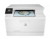 HP МФУ лазерное цветное Color LaserJet Pro MFP M182n A4, ADF, 16/16 стр/мин, USB 2.0, RJ-45, Белый 7KW54A