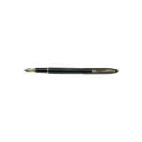 Luxor Ручка перьевая &quot;Sterling&quot;, 0,8 мм, синяя, черный/золото