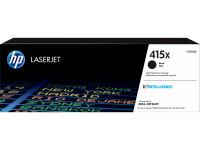 HP Тонер-картридж Hewlett Packard (HP) 415X Black LaserJet Toner Cartridge, чёрный, арт. W2030X