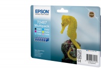 Epson T0487, 6 multipack комплект 6 цветов