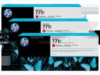 HP B6Y32A 3 картриджа, red, № 771C