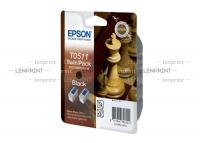 Epson T051142 картридж черный, двойной, № T0511