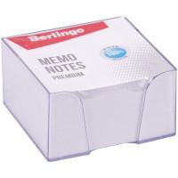 Berlingo Блок для записей "Premium", 9x9x4,5 см, 500 листов, 100% белизна, белый