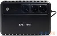 SMARTWATT Источник бесперебойного питания Safe 400 240Вт 400ВА черный