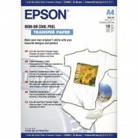 Epson Бумага "Iron-On Cool Peel Transfer Paper", матовая, A4, 124 г/м2, 10 листов