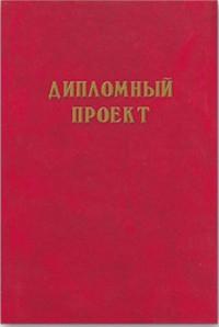 Феникс + Папка для дипломной работы "Дипломный проект", А4,100 листов, красный