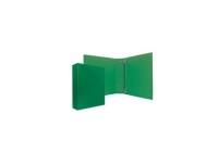 PANTA PLAST Папка-файл на 4-х кольцах, зеленая, корешок 35 мм, диаметр колец 20 мм