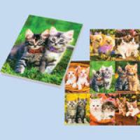 CENTRUM Блокнот 3D "Cats", А7, 30 листов