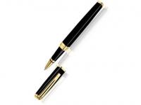 Ручка-роллер Waterman Exception Slim Black GT F чернила черные корпус черный S0636990
