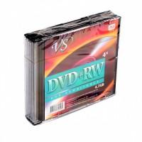 VS Диск DVD+RW, VS, 4,7 Гб, 4х, 1 штука
