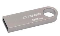 Kingston Флеш-диск "DataTraveler SE9", 32 Гб (USB 2.0; цвет: серебристый)