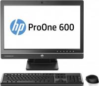 HP Моноблок ProOne 600 21.5&quot; 1920x1080 матовый G3250 3.2GHz 4Gb 1Tb Intel HD DVD-RW Win7Pro Win8Pro клавиатура+мышь черный J7D59EA