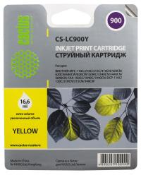 Cactus Картридж струйный CS-LC900Y желтый (16.6мл)
