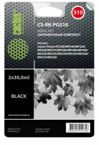 Cactus Заправочный набор CS-RK-PG510 черный (2x30мл)
