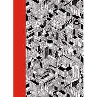 Канц-Эксмо Книга для записей "Графика. Геометрия города", А6, 80 листов, клетка