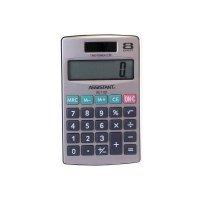Assistant Калькулятор карманный "- AC-1101", 8-разрядный, серебристый