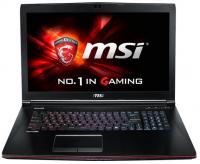 MSI GE72 2QE (i7 5700HQ/2.7Ghz/8Gb/17.3/1Tb/DVDRW/WiFi/BT/W8.1/Black)