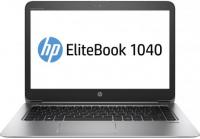 HP Ноутбук EliteBook 1040 G3 14&quot; 2560x1440 Intel Core i7-6500U SSD 256 8Gb Intel HD Graphics 520 серебристый Windows 7 Professional + Windows 10 Professional V1A71EA