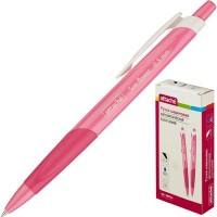 ATTACHE Ручка шариковая автоматическая "Sun Flower", розовый корпус, синие чернила