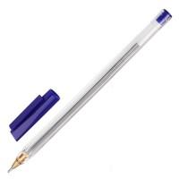 Комус Ручка шариковая, одноразовая, синяя (толщина линии 0,7 мм)
