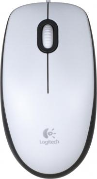 Logitech Mouse M100 White USB