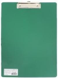BRAUBERG Доска-планшет с верхним прижимом "Comfort", цвет зеленый