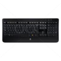 Logitech Wireless Illuminated Keyboard K800 Black USB