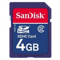 Sandisk SDHC Standard 4 GB